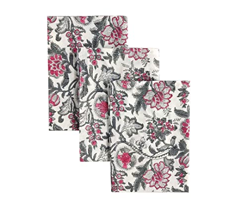 White and Grey Floral
