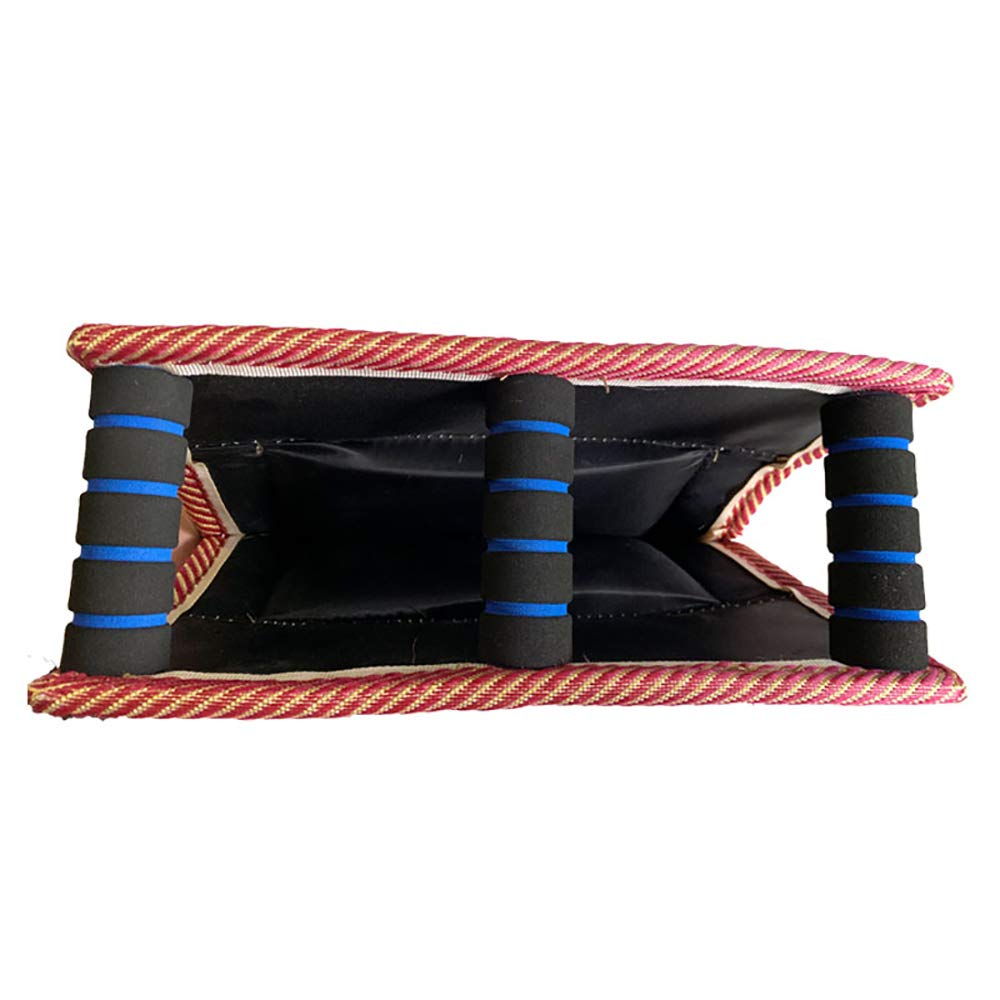 Durable Jute Wedge Tug Toy for Dog Training - 3 Comfortable Handles for K9 Schutzhund Work, Puppy Biting Pad & Play - Perfect for Bite Training, Tug-of-War & Interactive Play Sessions