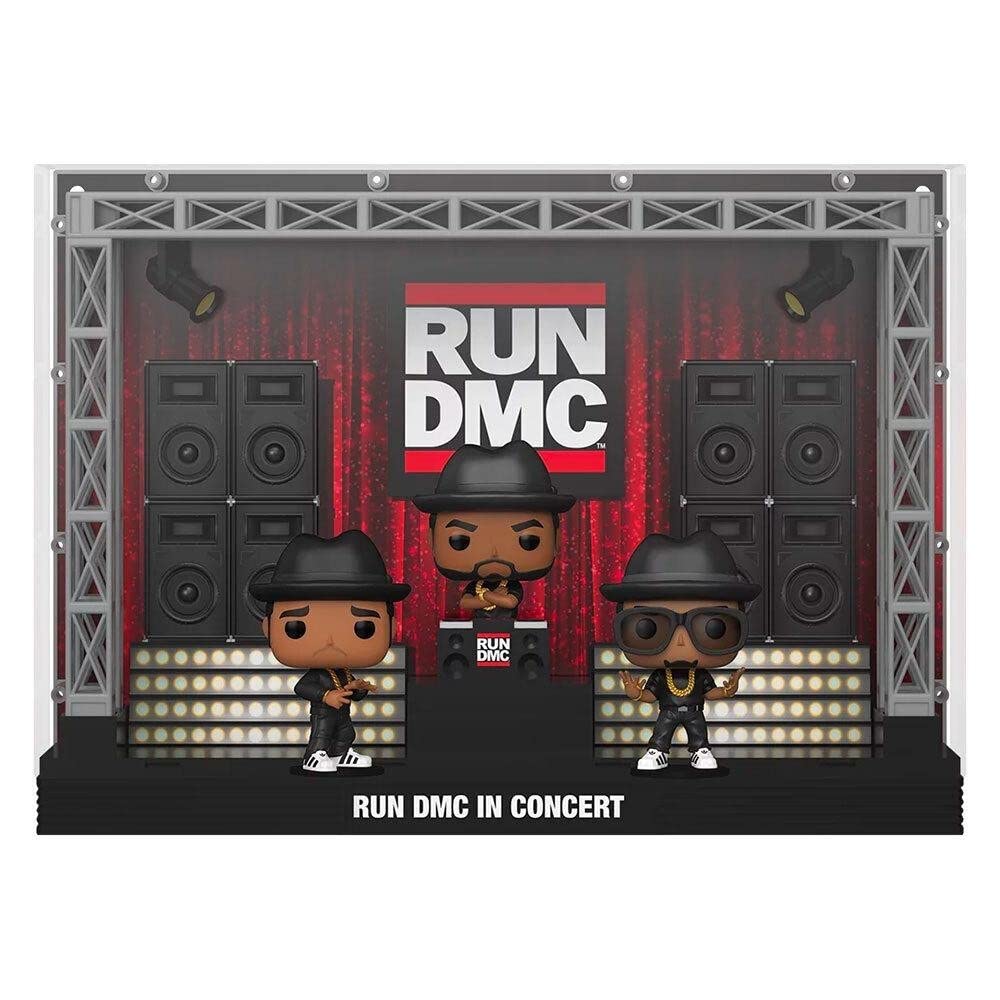 Funko Pop! Deluxe Run DMC in Concert Vinyl Figure - Limited Edition Collectible for Music Fans & Pop Culture Enthusiasts - Perfect for Home Decor, Office Display & Gift Giving
