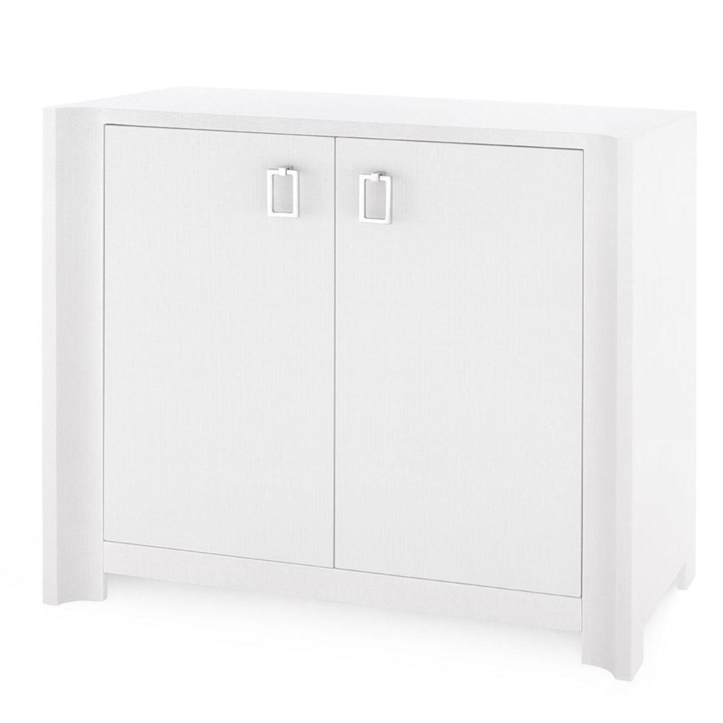 Audrey Cream Cabinet with Custom Pulls - Elegant Storage Solution for Living Room, Bedroom & Home Office