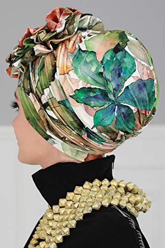 Stylish Cotton Turban Head Wrap for Women - Soft & Breathable Hair Scarf - Perfect for Yoga, Beach, or Everyday Fashion Accessory