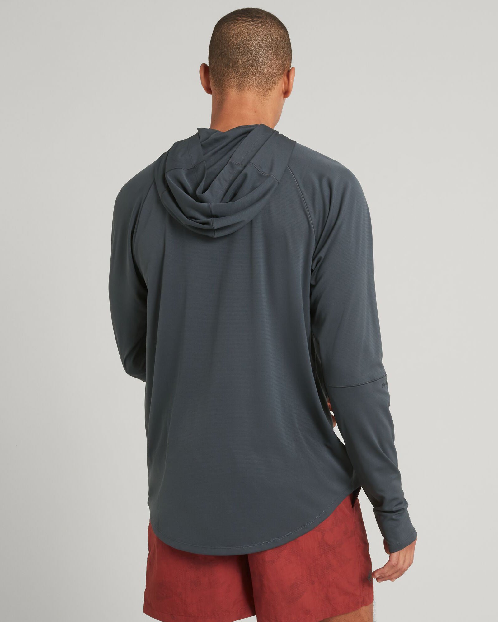 Men's SUN Stopper Hoodie - UPF 50+ Sun Protection Pullover for Outdoor Activities | Hiking, Running, Beach & Casual Wear (Graphite)