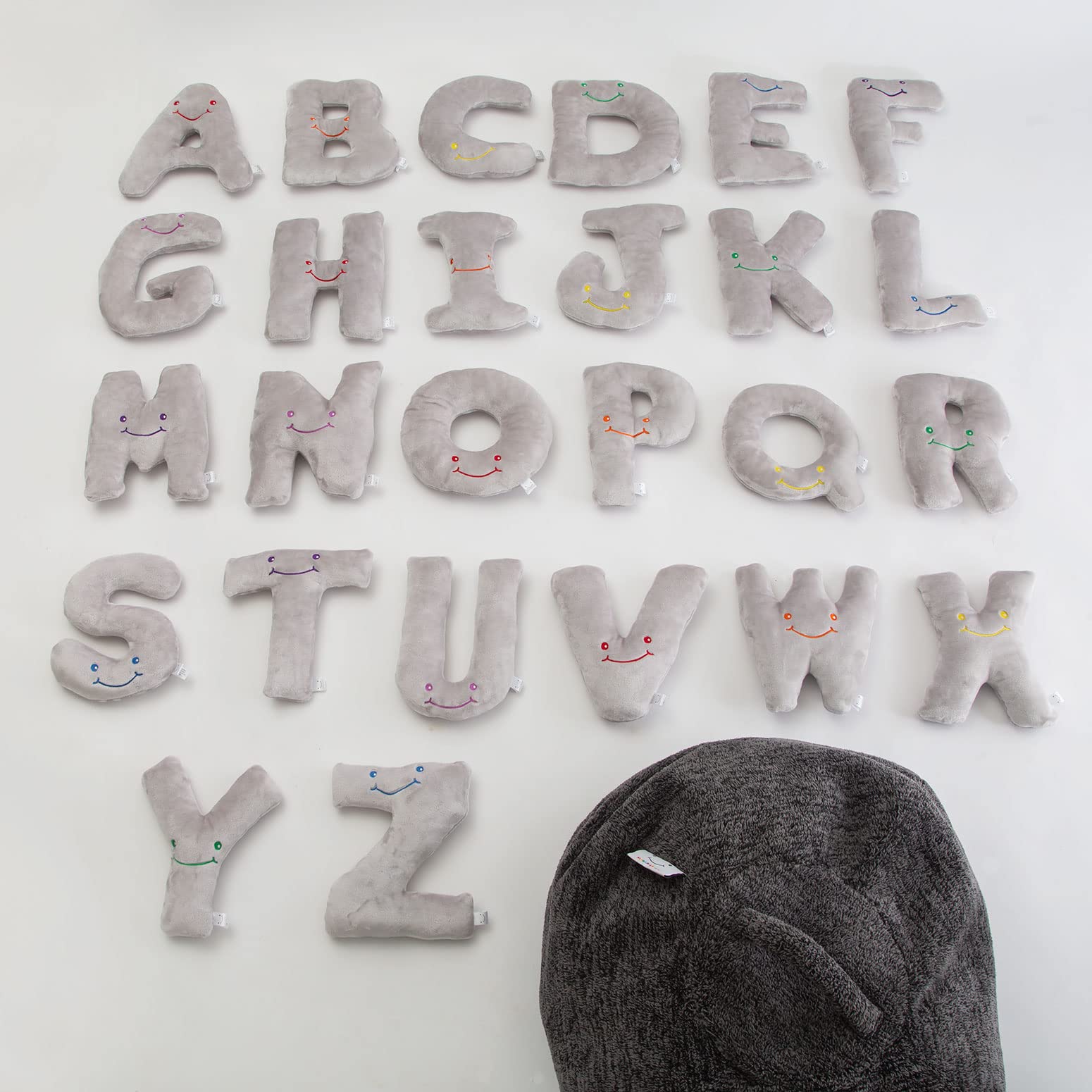 Premium 26-Piece Alphabet Plush Toys Set - Large 11