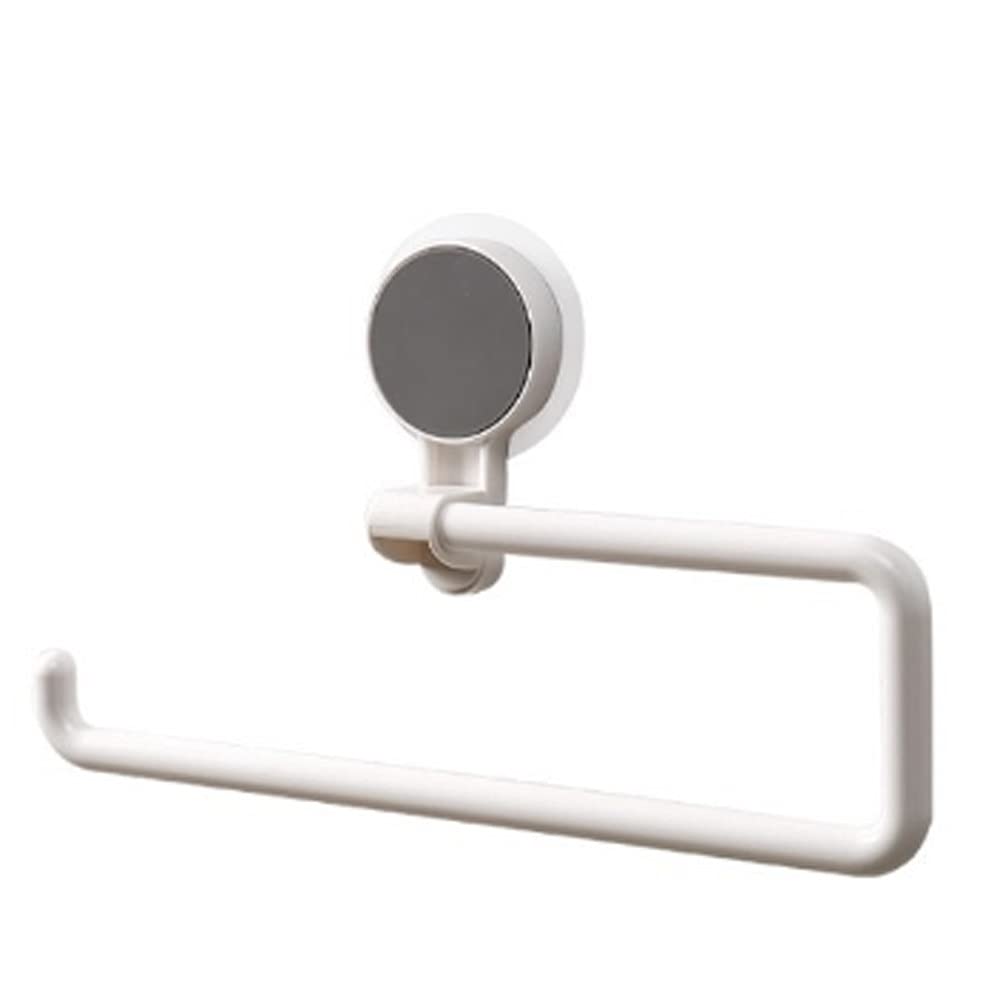 Sticky Paper Towel Holder for Kitchen & Bathroom - Wall Mounted Roll Rack Organizer for Tissues, Towels & Napkins - Perfect for Countertop, Pantry, and Laundry Room Storage