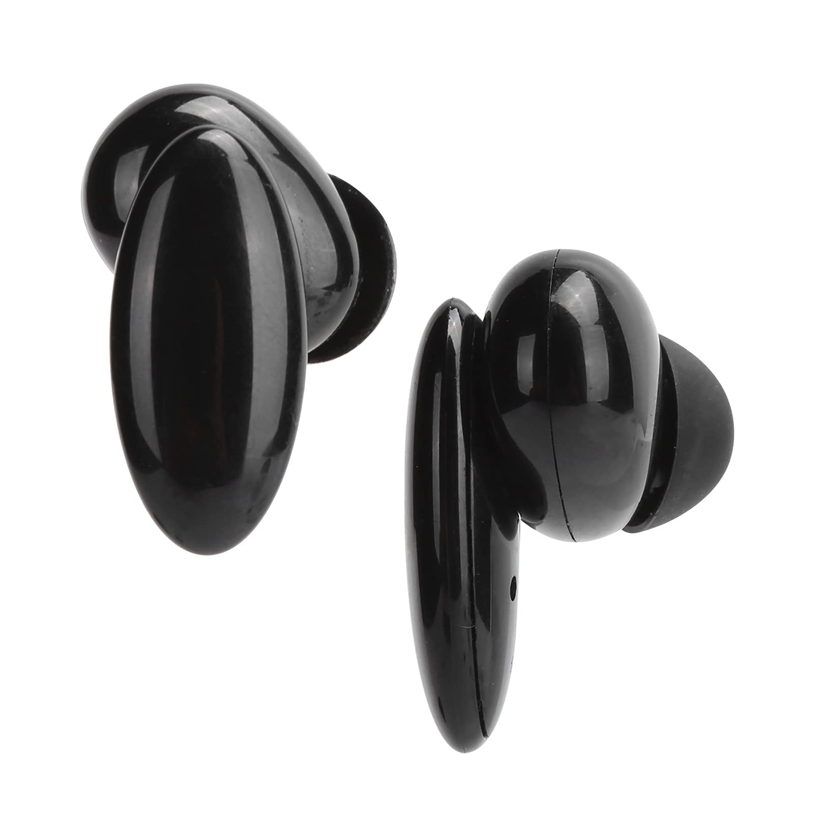 Wireless Bluetooth Earbuds with Touch Control, Noise Cancelling Headphones for iPhone Android Smartphones & Laptops - X16 Black (Perfect for Gym, Commuting & Work Calls)