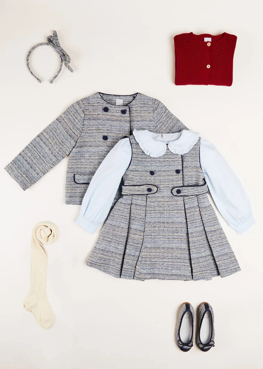 The Walton Dress Co-Ord Set for Girls | Stylish Matching Outfit for School, Parties & Special Occasions