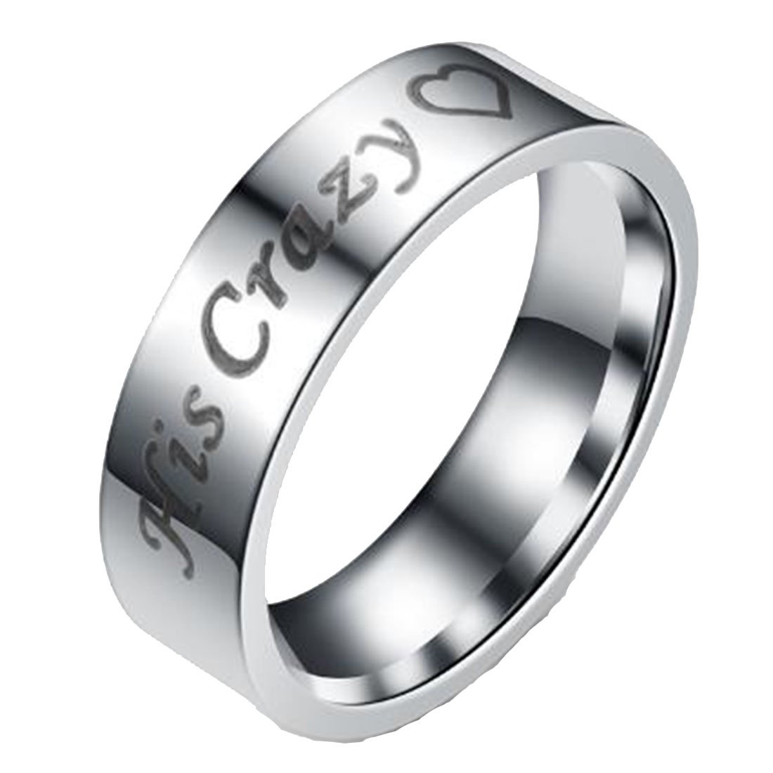 Titanium Couple Rings - His & Hers Matching Bands for Everyday Wear