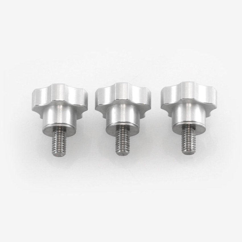 ADM Accessories Tripod Knob Set - Compatible with Losmandy G11 & Celestron CI700 Telescope Mounts | Clear TKS CL | Perfect for Astronomy Enthusiasts & Stargazing Setup