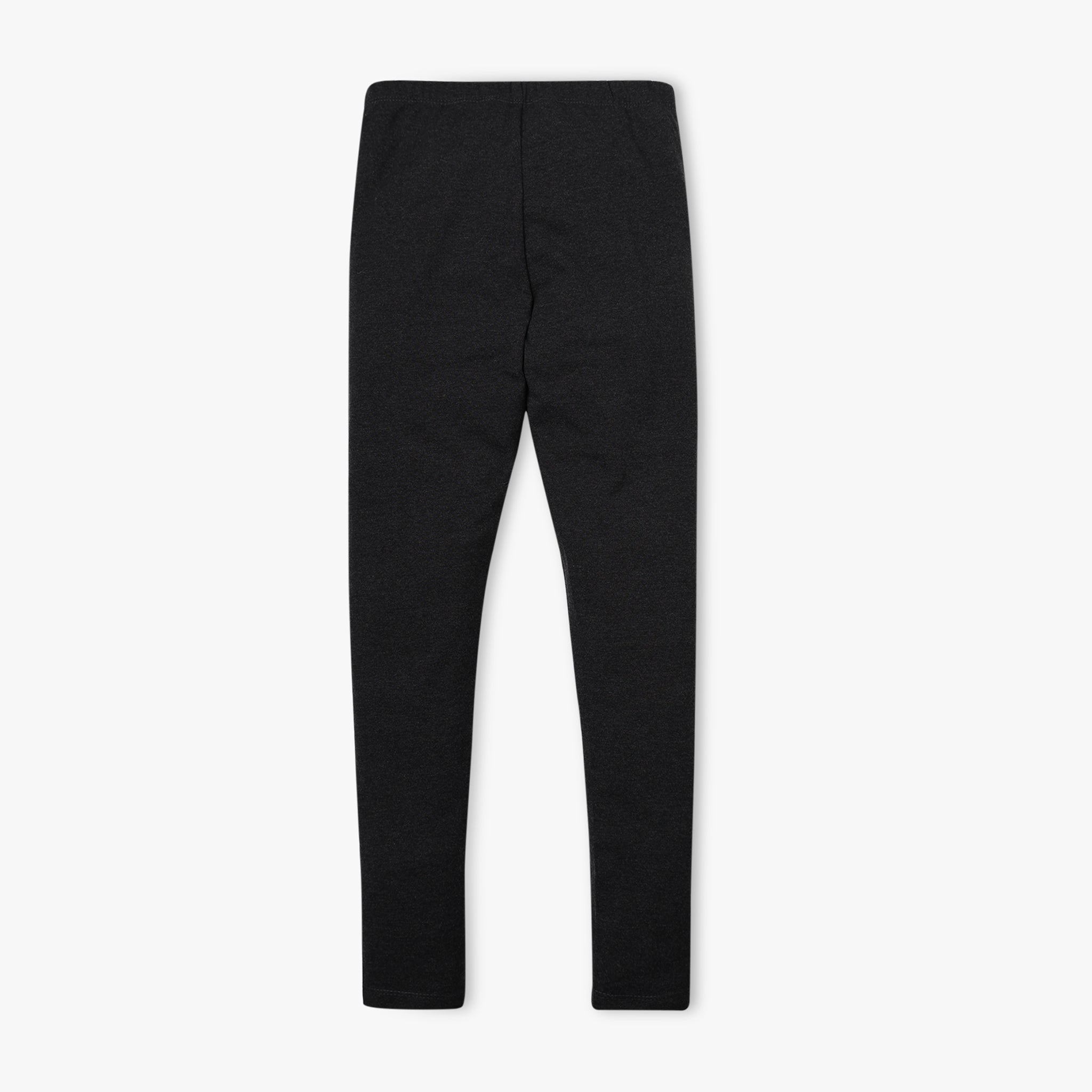 Girl's Skinny Fit Solid Mid Rise Leggings - Soft Stretchy Yoga Pants for Kids, Toddler & Teen Girls - Perfect for School, Playtime & Sports Activities