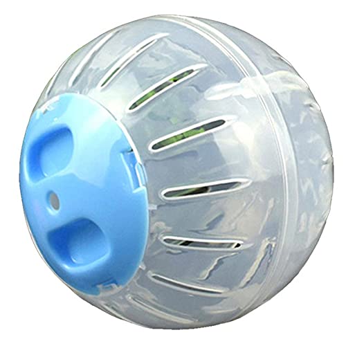 Colorful Hamster Exercise Ball - Easy to Install & Use, Porous Running Wheel for Small Pets - Perfect for Hamster Fitness & Playtime in Cage or Playpen