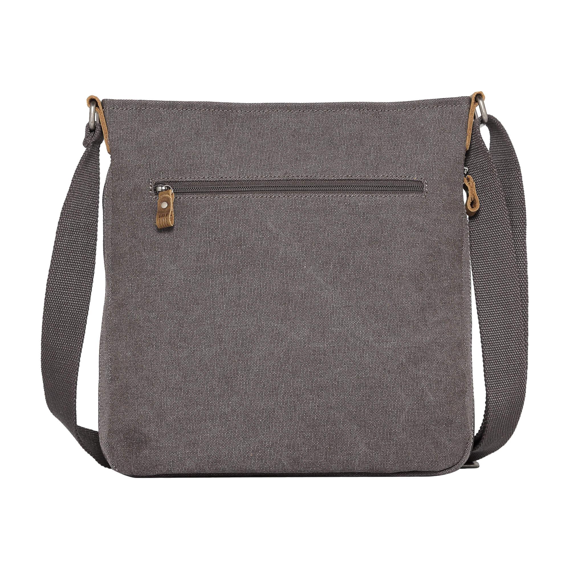 TRP0236 Troop London Classic Canvas Crossbody Bag - Stylish & Durable for Travel, Work & Everyday Use