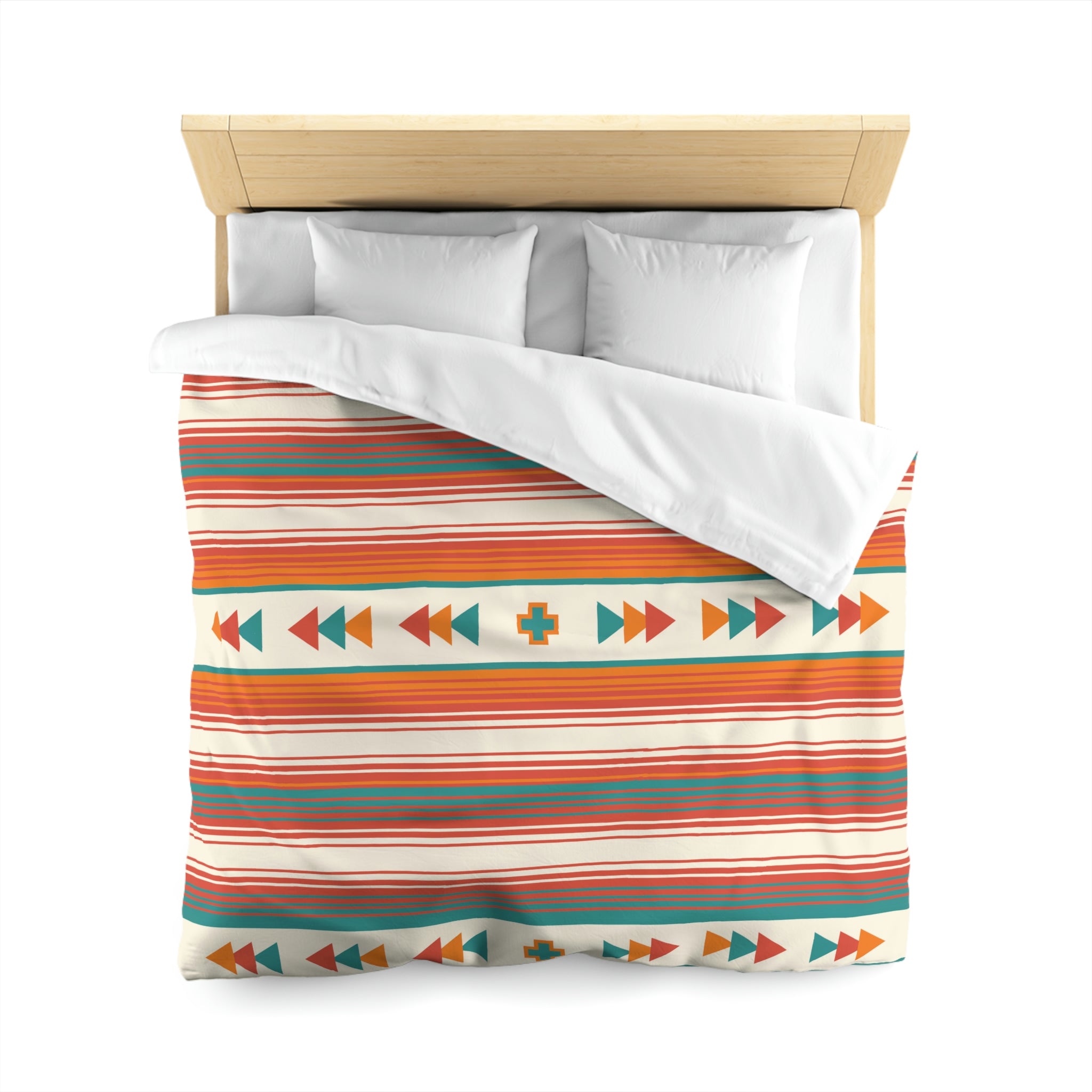 Luxury Modern Duvet Cover Set for Queen Bed - Soft Bedding Comforter Cover with Pillowcases - Home Decor for Bedroom & Guest Room - Perfect for Hotels, Airbnb & Cozy Home Styling