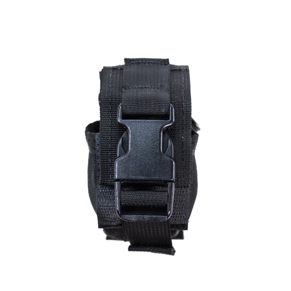 Tactical High-Speed Gear Frag Grenade Pouch - Silent Operation MOLLE Compatible - Made in USA - Perfect for Military Training, Airsoft & Outdoor Adventures