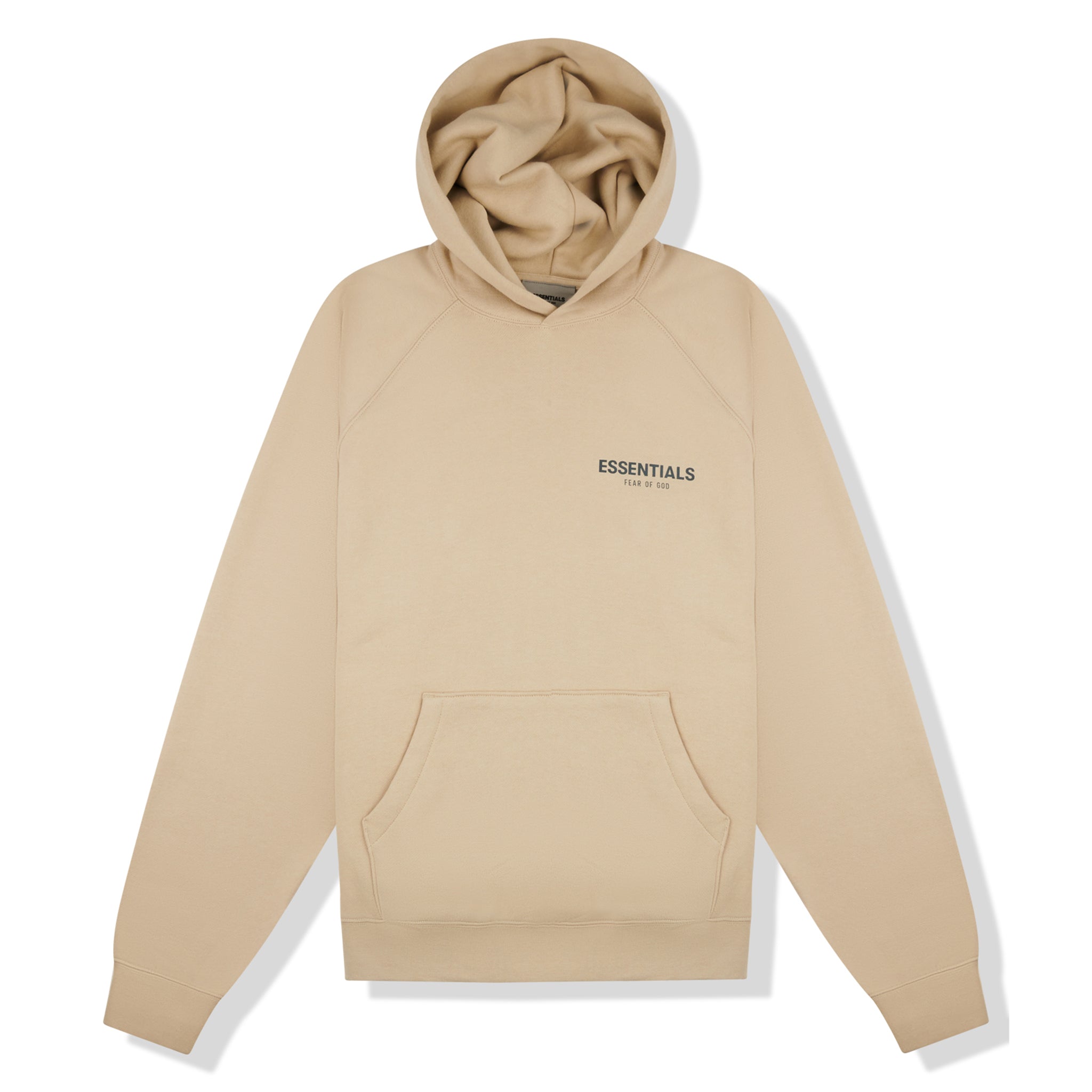 Fear of God Essentials Linen Hoodie - Men's Lightweight Pullover Sweatshirt for Casual Wear & Street Style Outfits
