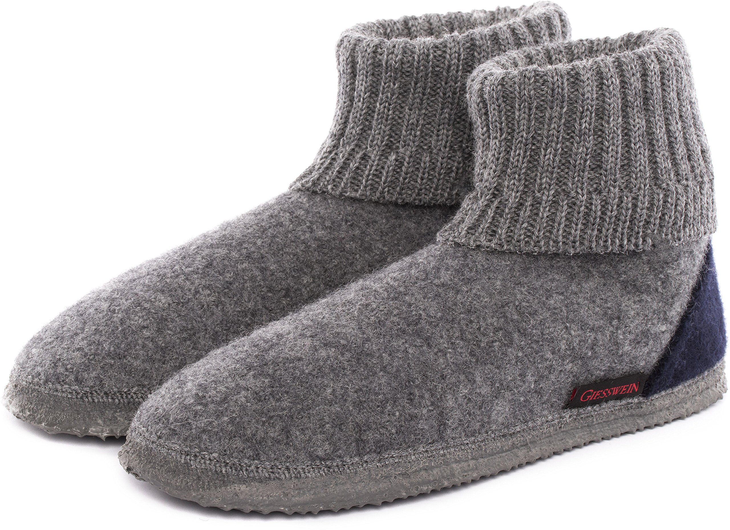 Giesswein Women's High Hi-Top Slippers - Cozy Fleece-Lined Winter Booties for Indoor/Outdoor Wear - Perfect for Home, Office & Casual Outings