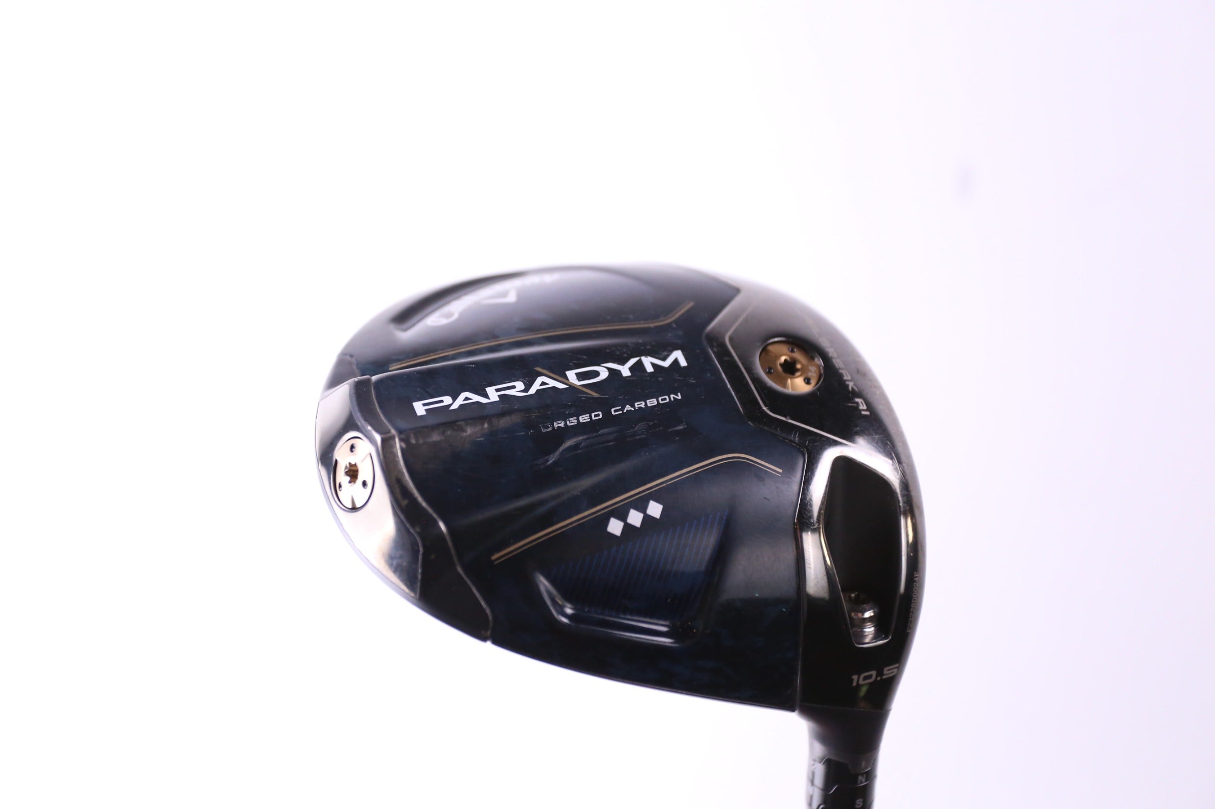 Used Callaway Paradym Triple Diamond Driver 10.5° Stiff Flex Fujikura Motore X F3 Right Handed Golf Club - Perfect for Low Handicap Players & Long Distance Shots on the Course