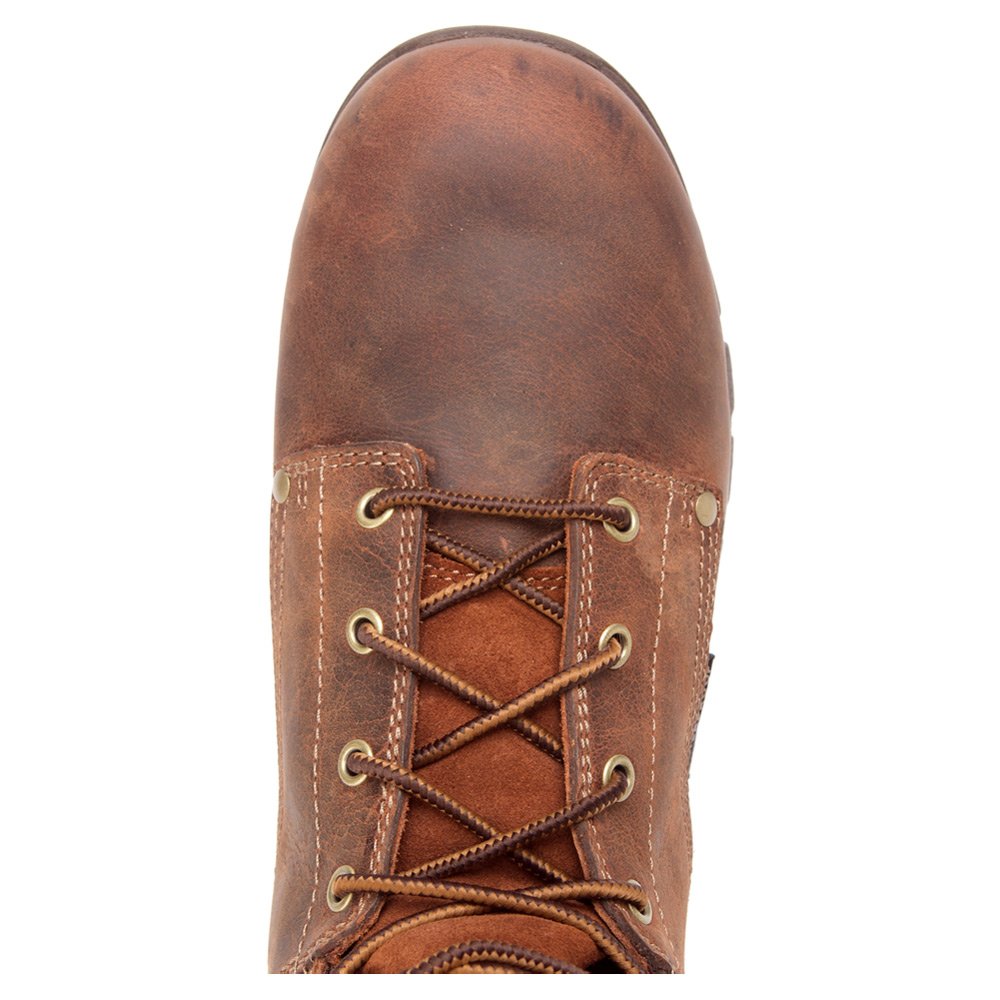 **Carolina Men's Composite Toe Waterproof Work Boots - Memory Foam Footbed, PU Midsole, Oil & Slip-Resistant Outsole, EH-Rated - Ideal for Construction, Warehouse & Outdoor Work**