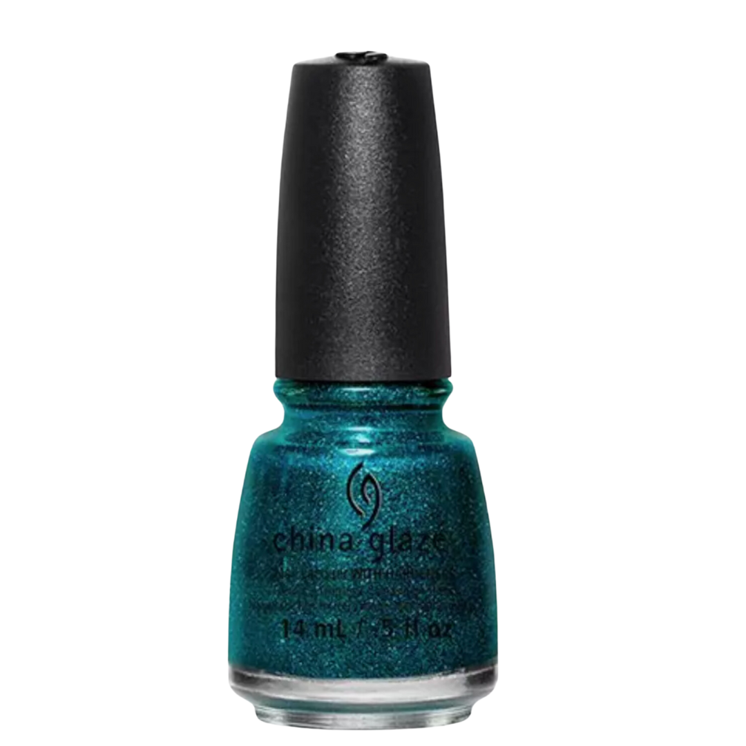 China Glaze Nail Lacquer - Give Me the Green Light 0.5 fl oz - Long Lasting Vegan Nail Polish - Perfect for Spring Nails, Manicures & Pedicures