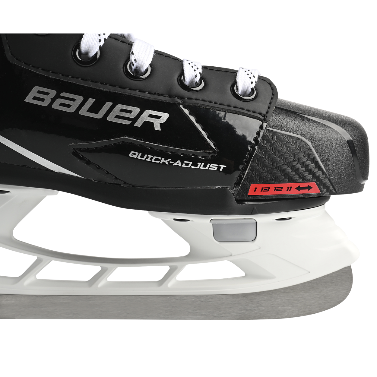 Bauer Lil' Rookie Adjustable Youth Ice Hockey Skates - Perfect for Kids Learning to Skate & Junior Hockey Practice