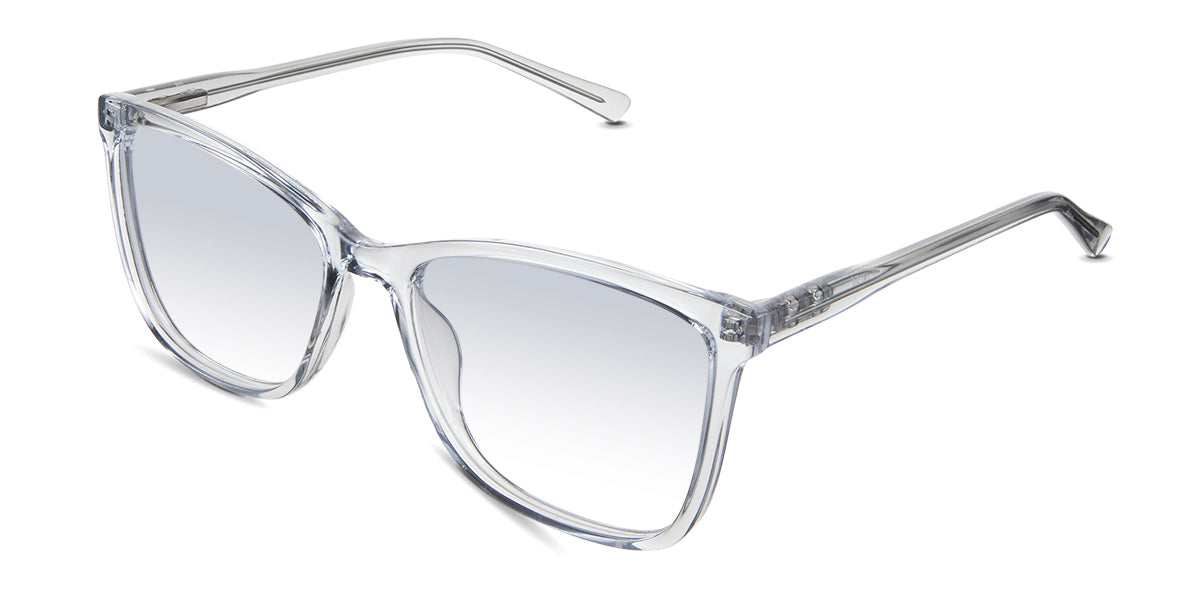 Yassi Women's Prescription Tinted Glasses - Fashionable Blue Light Blocking Eyewear for Work, Reading & Digital Screen Use