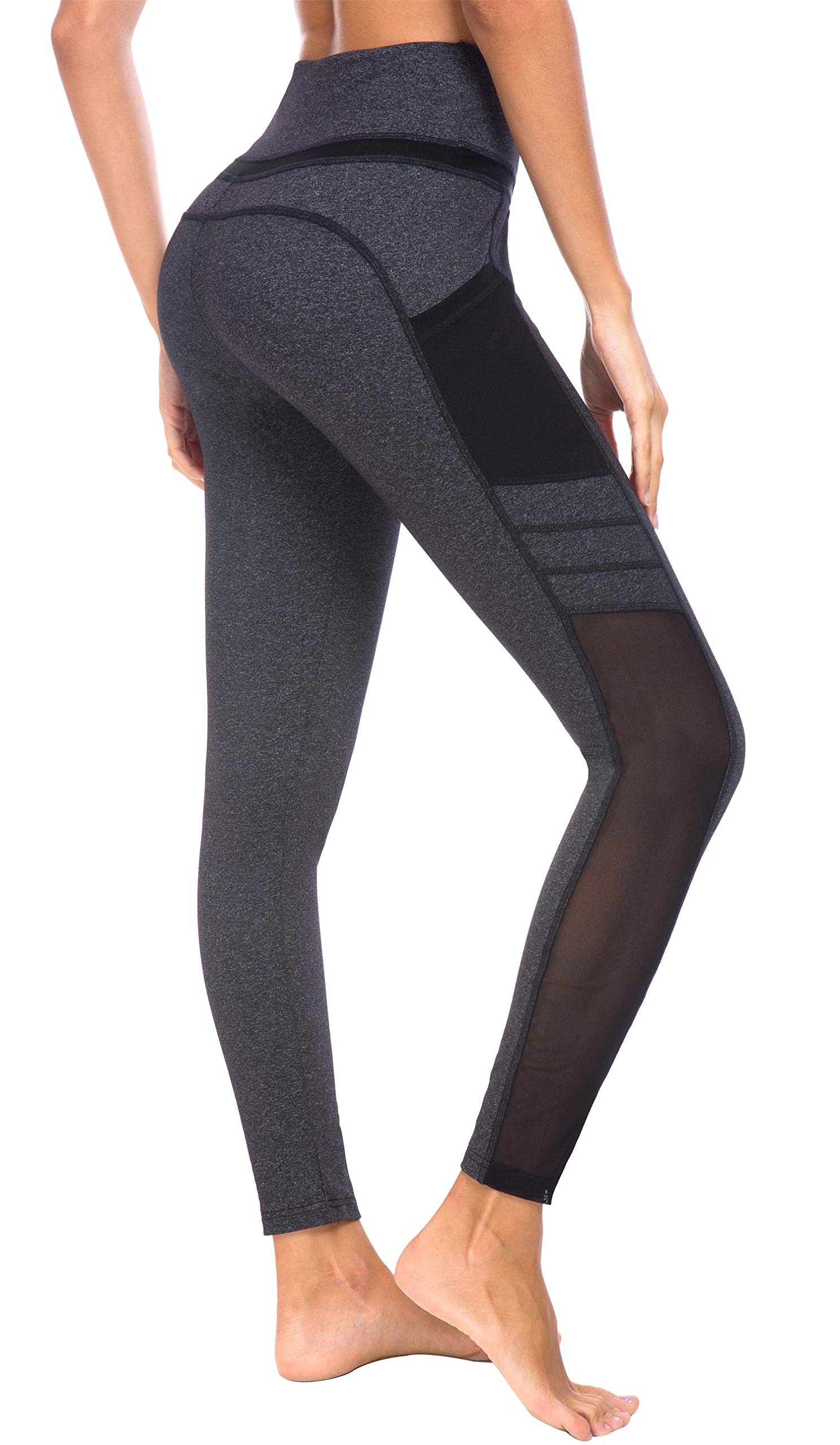 Munvot Women's High Waisted Yoga Pants with Tummy Control - Workout Leggings for Women, Athletic Compression Pants for Yoga, Gym, Running & Everyday Wear