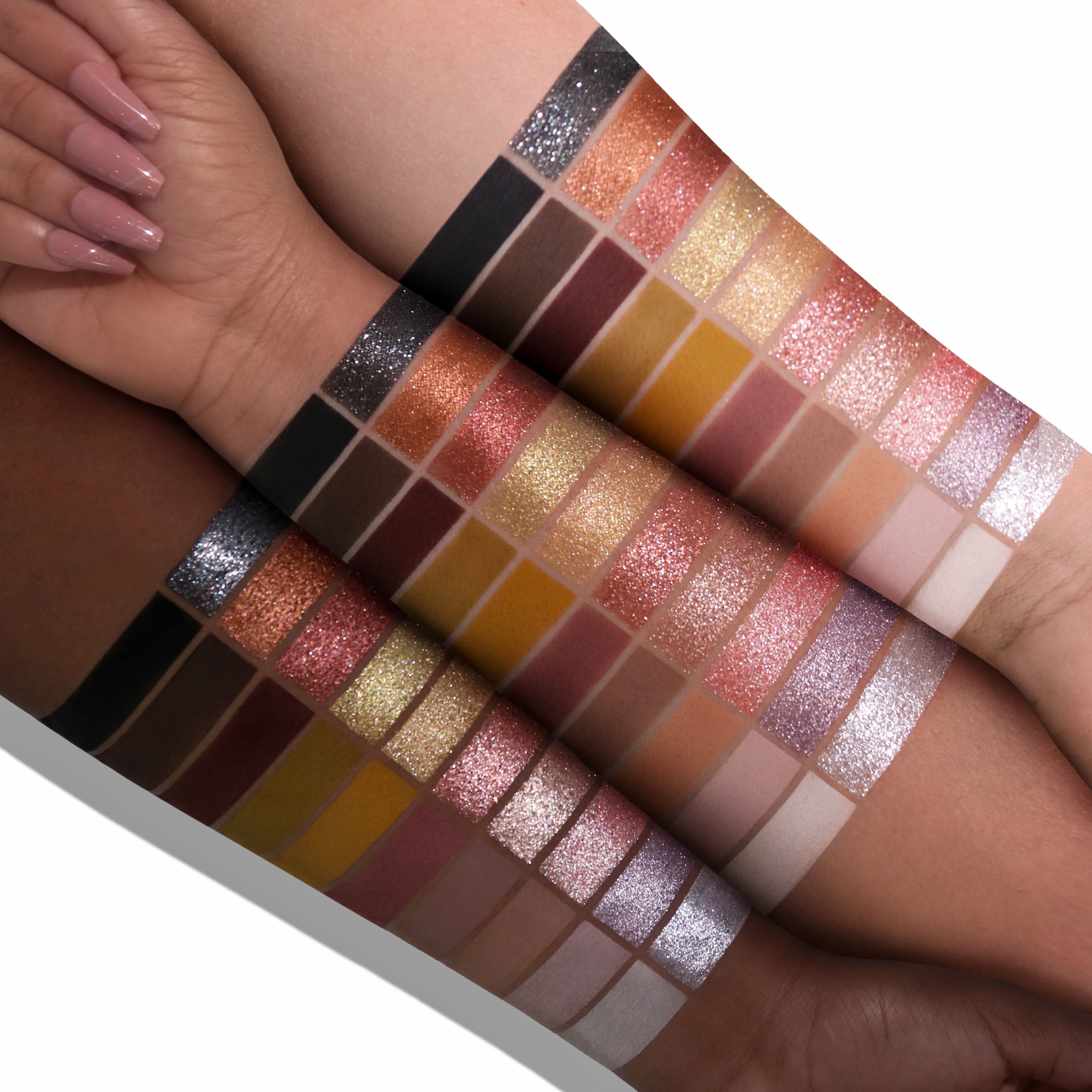 Nearly Natural Eyeshadow Palette - Vegan & Cruelty-Free Makeup Kit for Everyday & Party Looks | Soft Matte & Shimmer Shades