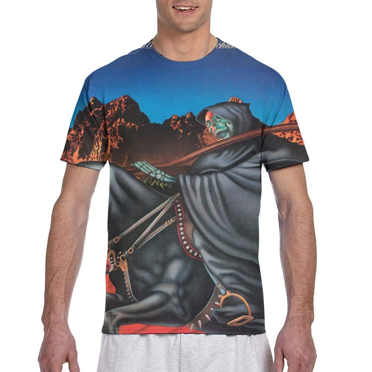Men's Comfortable Soft Short Sleeve T-Shirt - Breathable Casual Tee for Everyday Wear, Gym, and Outdoor Activities
