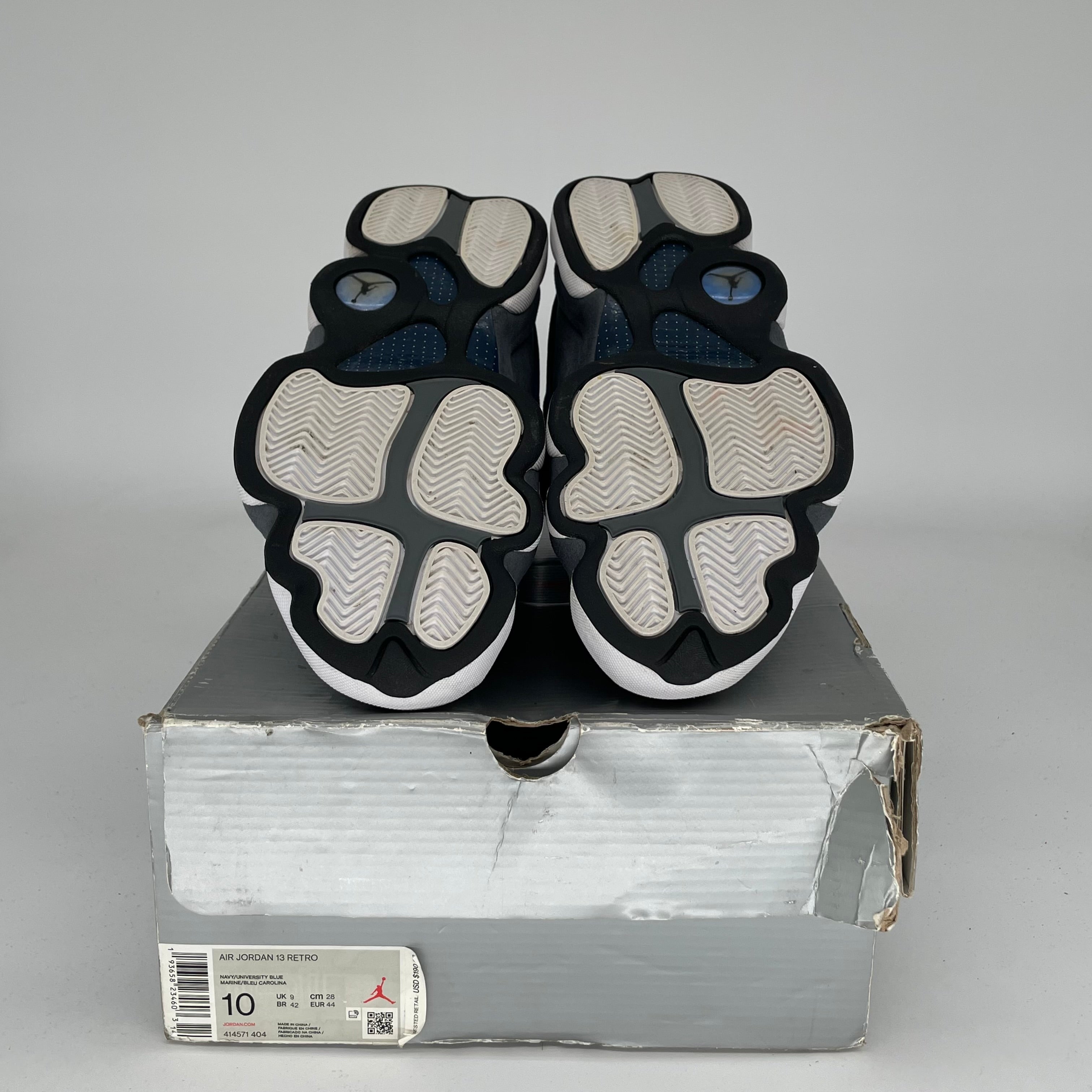 Authentic Air Jordan 13 Retro Flint Basketball Shoes - Men's Size 10 (414571-404) - Perfect for Streetwear & Court Performance