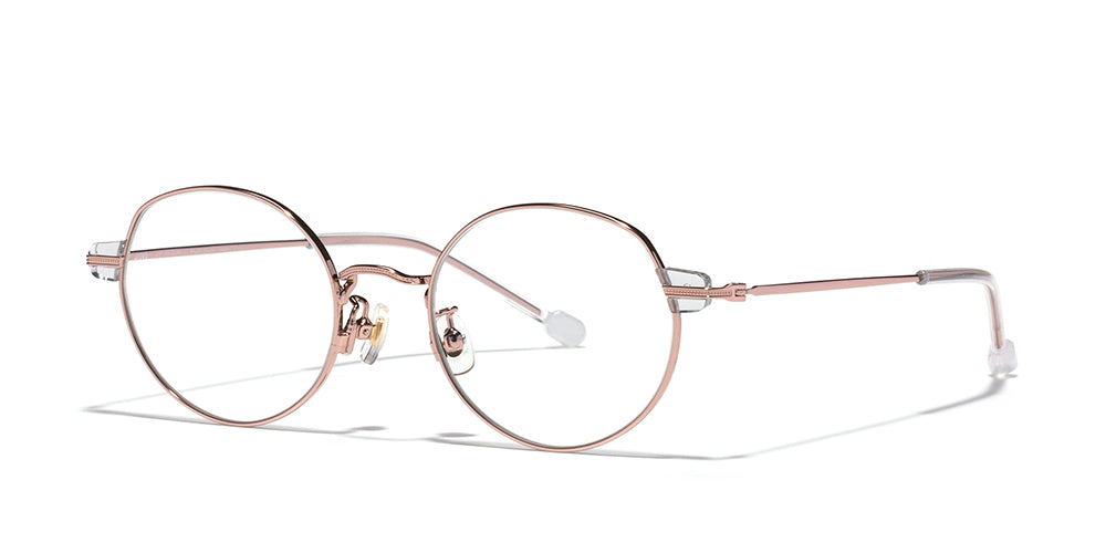 JINS x Disney Frozen Elsa 052 91 Eyeglasses - Kids Blue Light Blocking Glasses for Screen Time & Reading