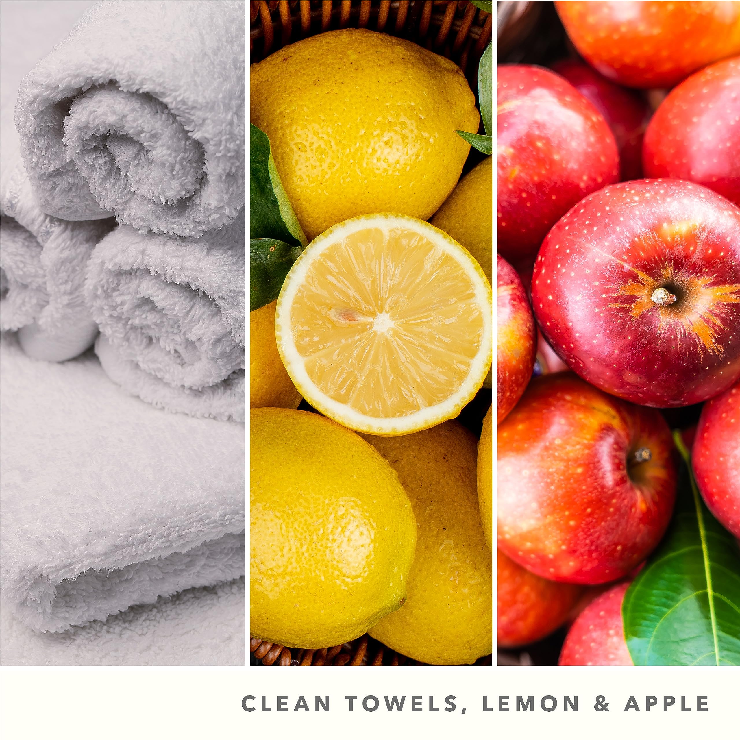 Yankee Candle Fluffy Towels Scented - 22oz Large Jar Single Wick Candle with 110+ Hours Burn Time | Fresh Laundry Fragrance for Home, Bathroom & Bedroom Decor