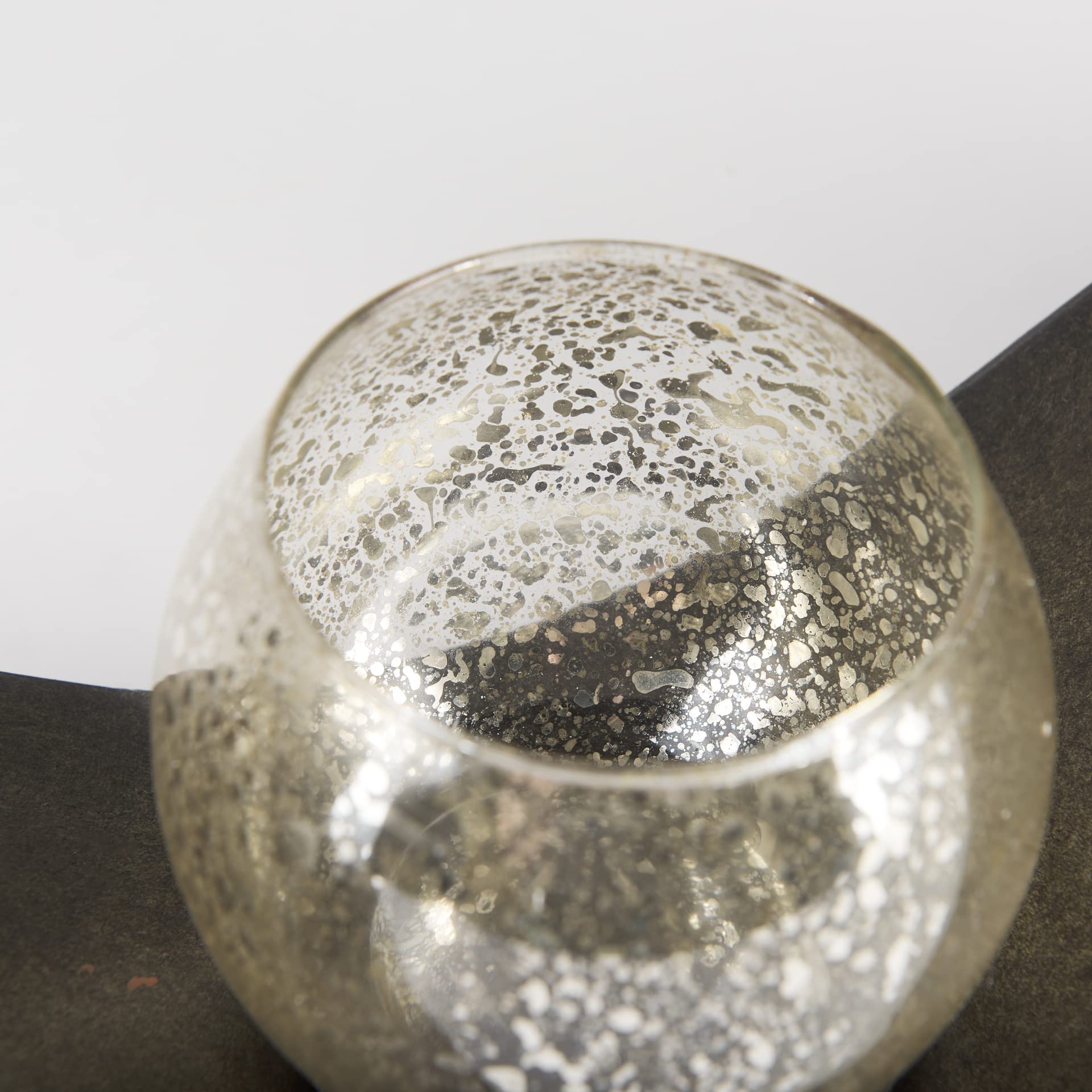 Mercana Luxury Candle Holder - Copper & Silver Finish - 37