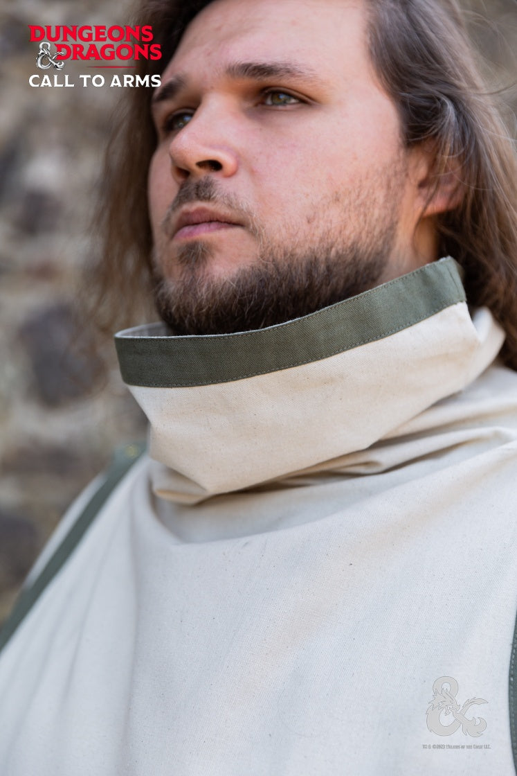 Dungeons & Dragons Cleric Tabard - Natural/Seaweed Color Fantasy Costume for Cosplay, LARP & D&D Game Nights | Perfect for Role-Playing, Halloween & Medieval Themed Events