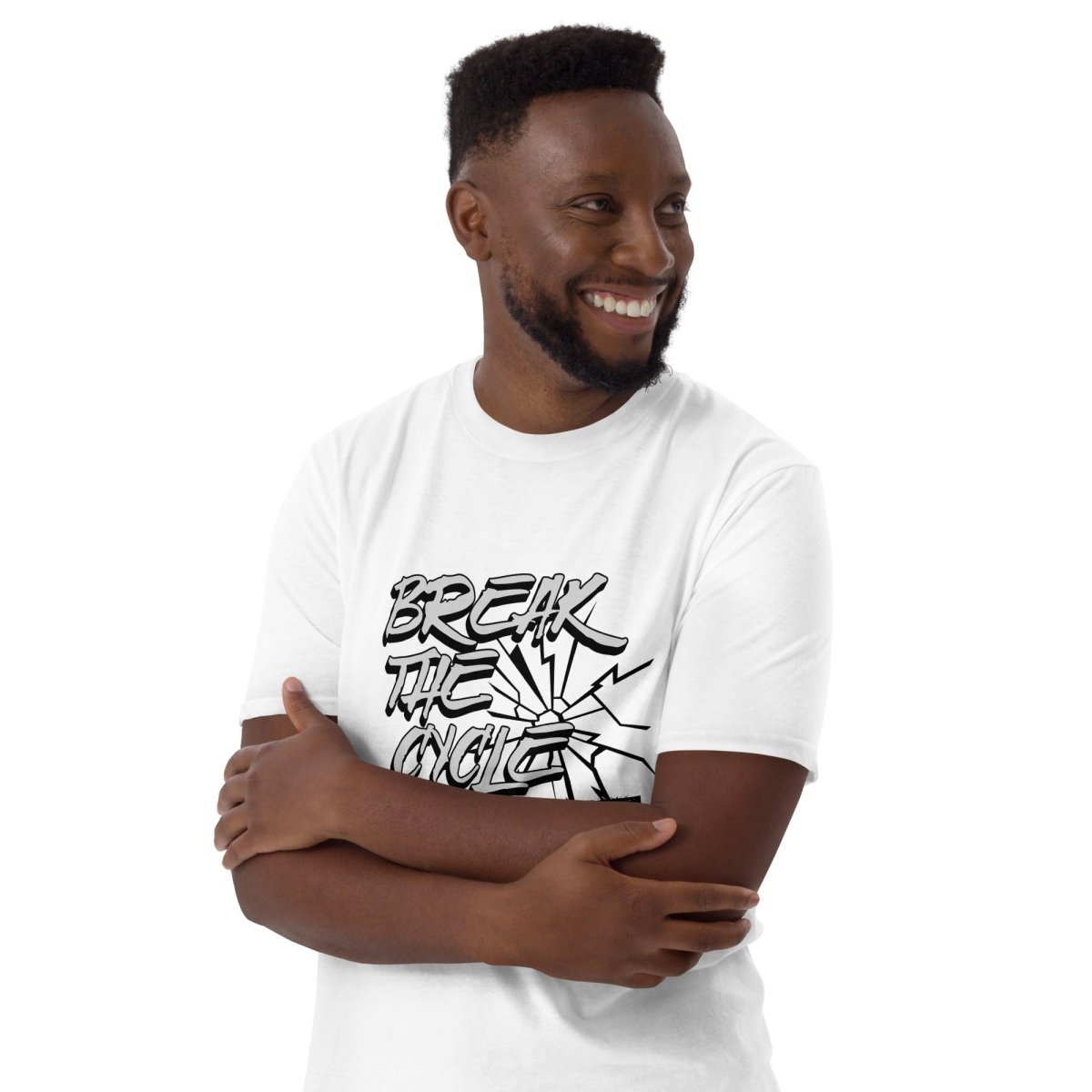 Break the Cycle Short Sleeve Unisex Essential Tee - Comfortable Cotton T-Shirt for Men & Women - Perfect for Casual Wear, Gym, and Everyday Outfits
