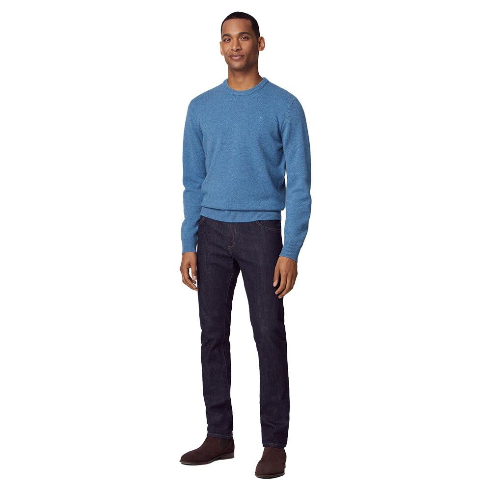 Hackett London Men's Rinse Wash Denim Jeans - Slim Fit Stretch Comfort for Casual & Business Wear | Perfect for Office, Travel & Everyday Use