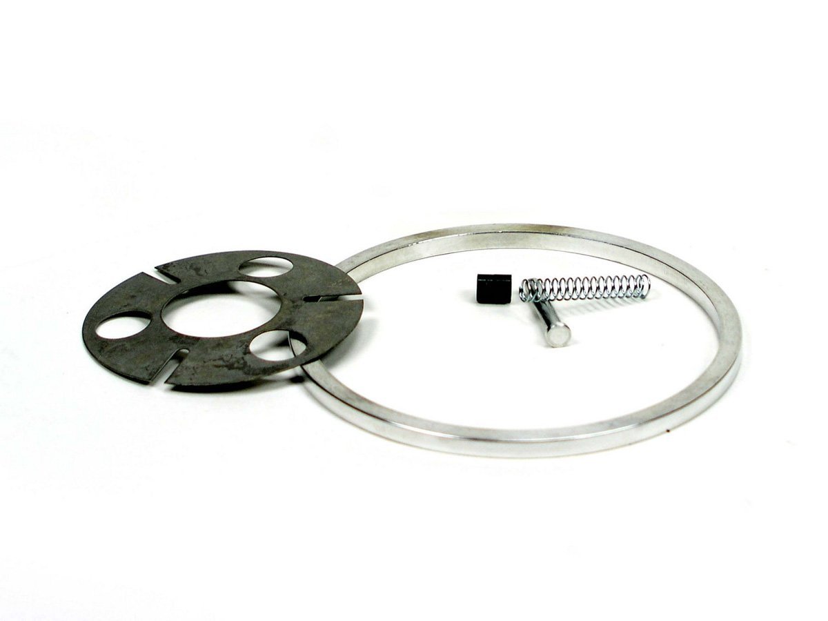 Ididit Steering 2612100040 Horn Kit with Aluminum Ring & Washer - Universal Fit for Classic Cars, Hot Rods & Custom Builds