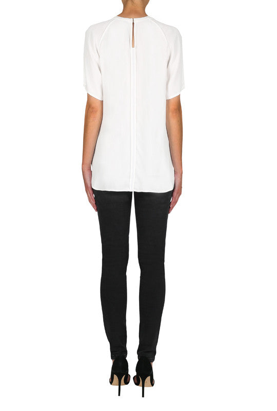 Days Of Heaven T-Shirt - Soft Warm White Cotton Tee for Casual Wear & Everyday Comfort
