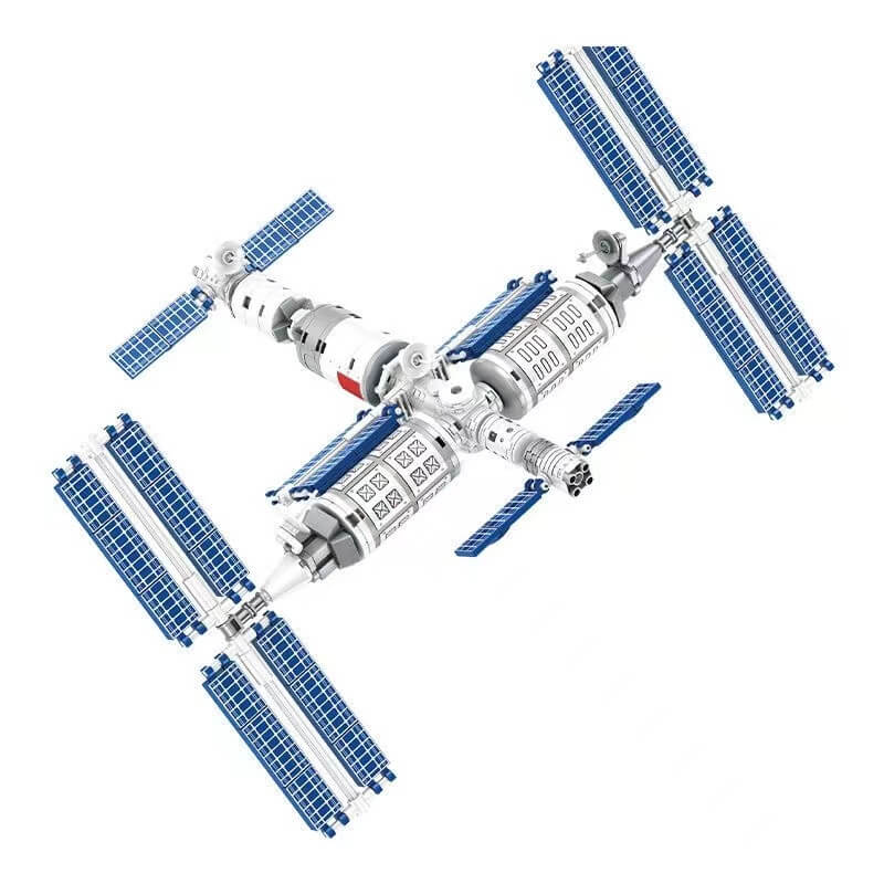 SEMBO 203018 Space Station Building Blocks Set - STEM Educational Toy for Kids Ages 6-12 | Creative Construction Play for Birthday Gifts & Classroom Learning Activities
