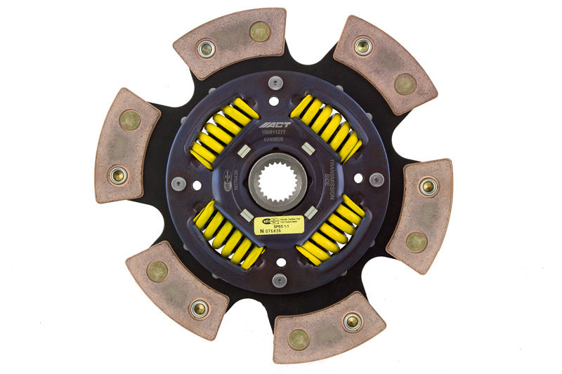 ACT 2003 Mitsubishi Lancer 6-Pad Sprung Race Disc Brake Kit - High Performance Braking for Track & Street Racing