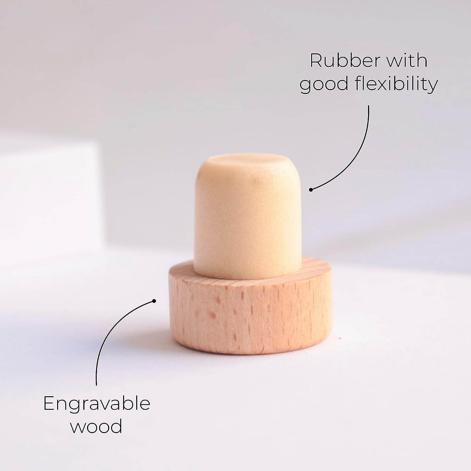 Personalized Engraved Wooden Wine Bottle Stopper Set - Custom Wedding Favors, Housewarming Gifts & Party Souvenirs (Bulk Options Available) - Perfect for Weddings, Bridal Showers, New Home Celebrations & Corporate Events