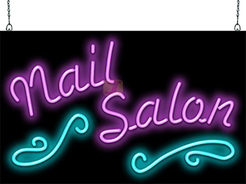 Nail Salon Neon Sign - Custom LED Neon Light for Nail Shops, Beauty Salons & Home Decor - Perfect for Wall Art, Business Signage & Bedroom Aesthetic