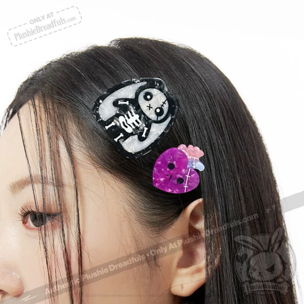 Bone Organizer Hair Clips for Women - Non-Slip Hair Accessories for Ponytails, Braids & Styling - Perfect for School, Work & Everyday Use