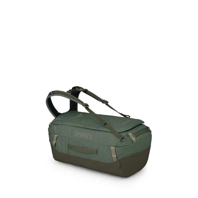 Osprey Transporter Duffel 40 - Waterproof Travel Duffel Bag for Outdoor Adventures, Gym & Weekend Getaways | Durable Carry-On Luggage for Hiking, Camping & Air Travel