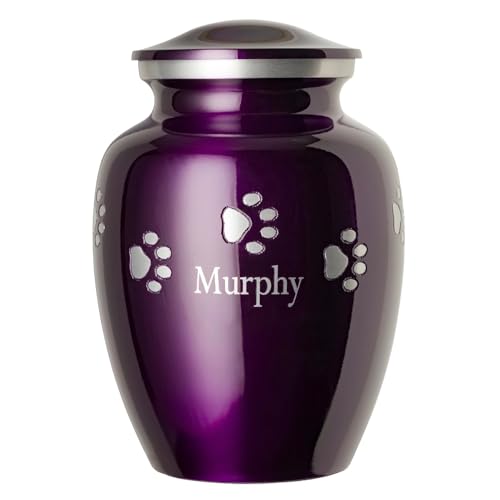 Amethyst Purple, Pewter Horizontal Paws