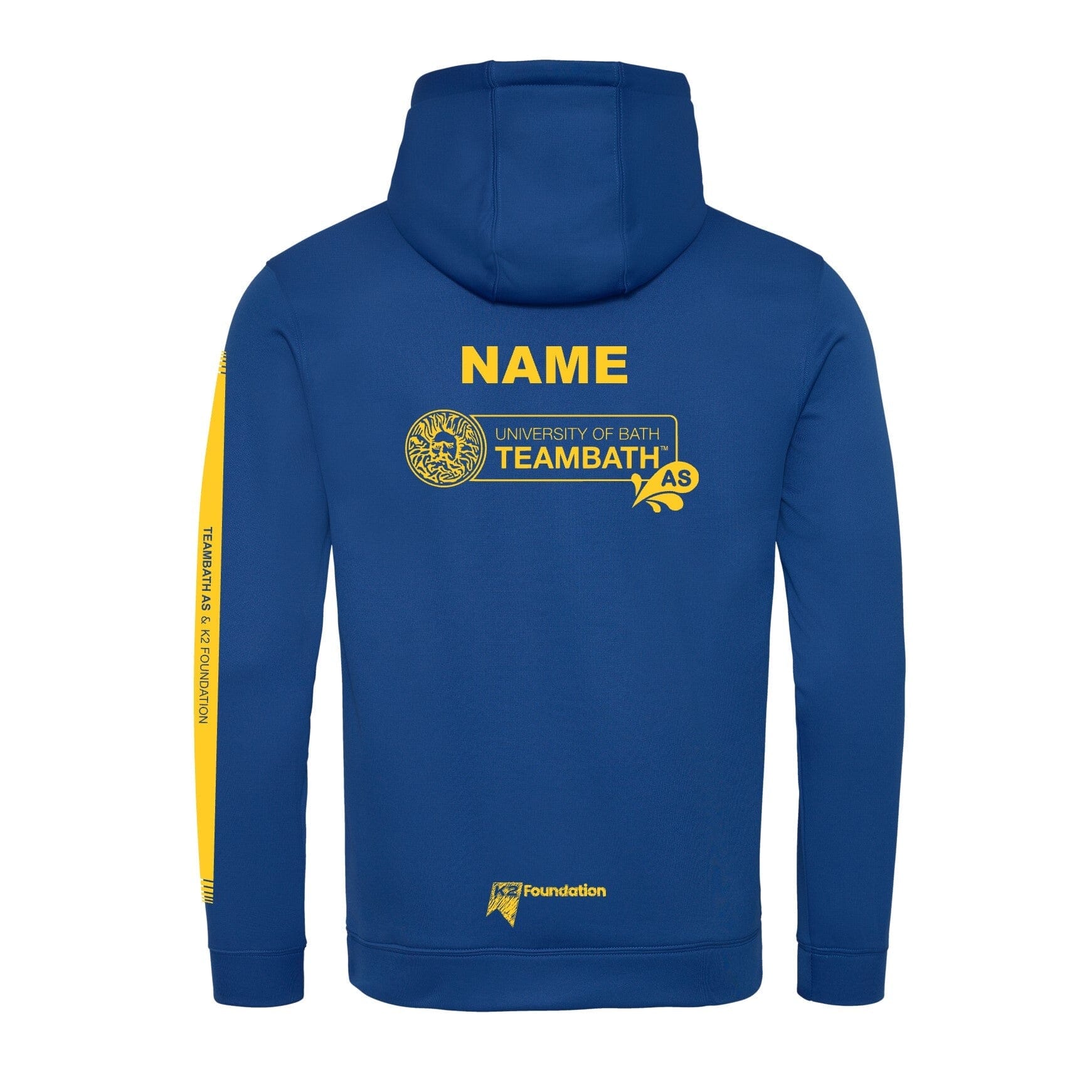 Team Bath AS Performance Swimming Hoodie - Men's & Women's Quick-Dry Swim Parka for Competitive Swimmers - Perfect for Poolside Warm-Up and Post-Workout Recovery