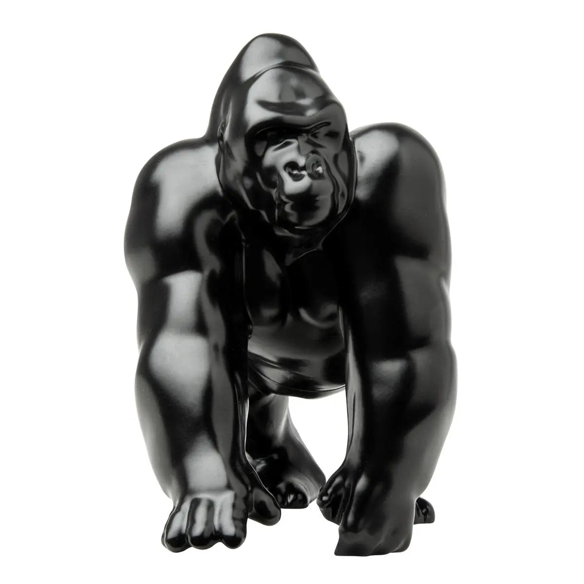 Premium Matte Black Gorilla King Hood Ornament - Durable Car Accessory for Trucks & SUVs - Perfect for Off-Road Adventures & Custom Vehicle Decoration