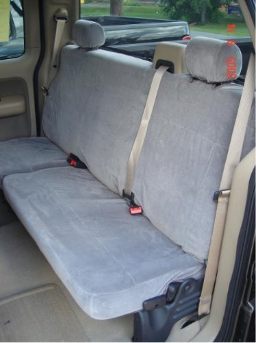 Durafit FD6-Black Endura Seat Covers for 2004-2008 Ford F150 Extended Cab - Exact Fit Front Bucket & 60/40 Rear Seat Covers Set with Seat Belt Slots | All-Weather Protection & Custom Fit for Trucks