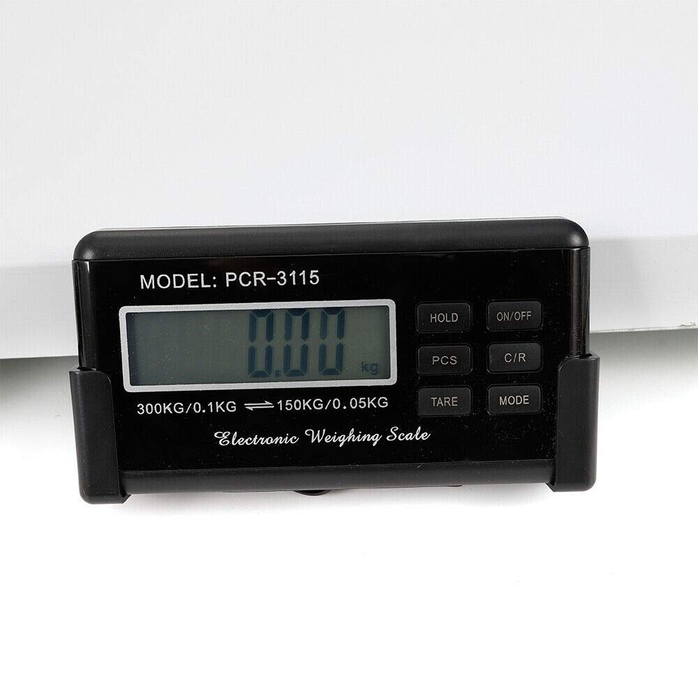 300Kg/660Lbs Heavy Duty Digital Livestock Scale - Large 103x53cm Stainless Steel Platform for Weighing Animals, Pets & Farm Animals (Dogs, Cats, Pigs, Goats, Cattle, Sheep) - Perfect for Veterinary Clinics, Farms, Animal Husbandry & Shipping