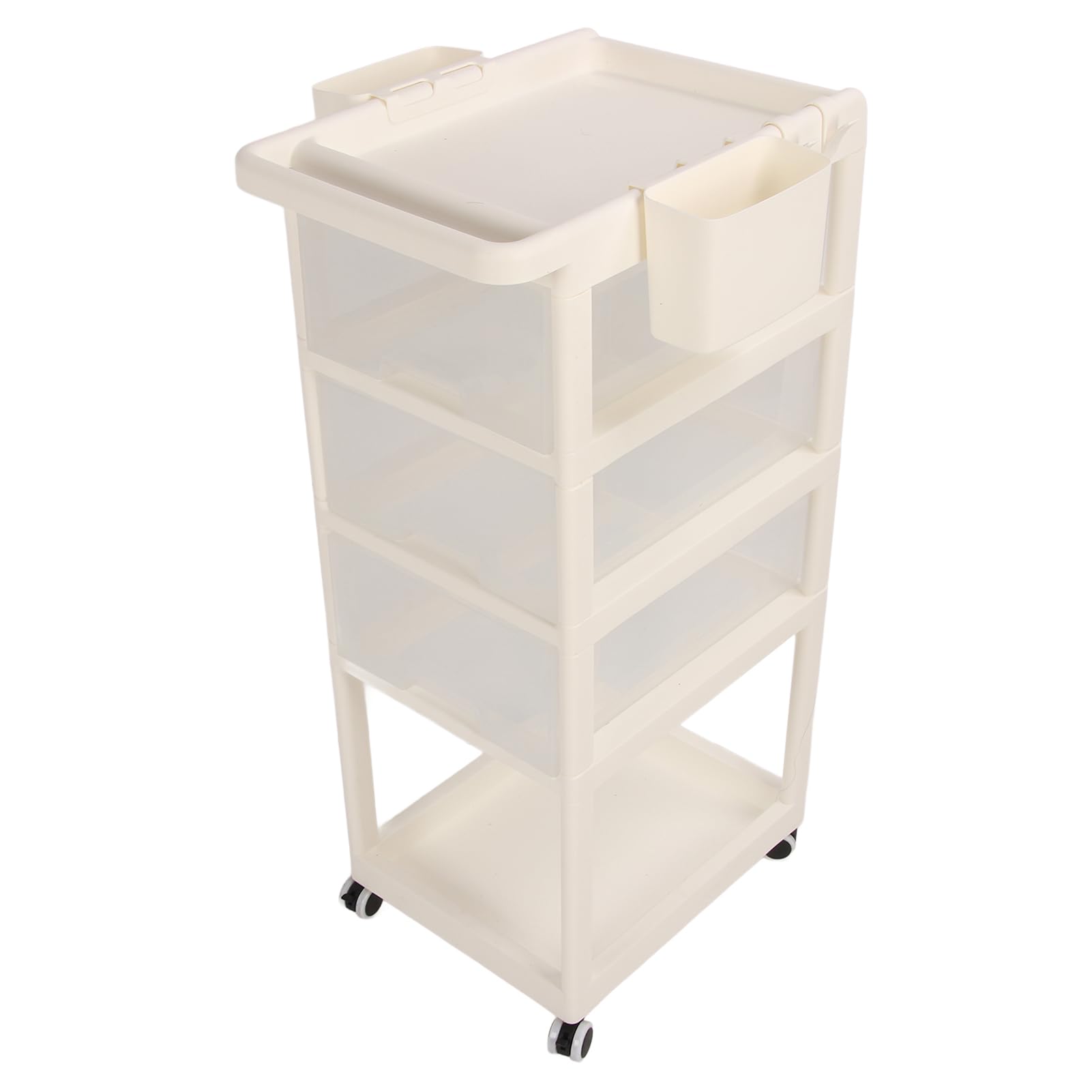 **Baby Diaper Caddy Rolling Cart with Wheels & Reinforced Handle - Nursery Storage Organizer for Diapers, Wipes & Baby Essentials - Perfect for Nursery, Baby Shower Gifts & On-the-Go Parents**
