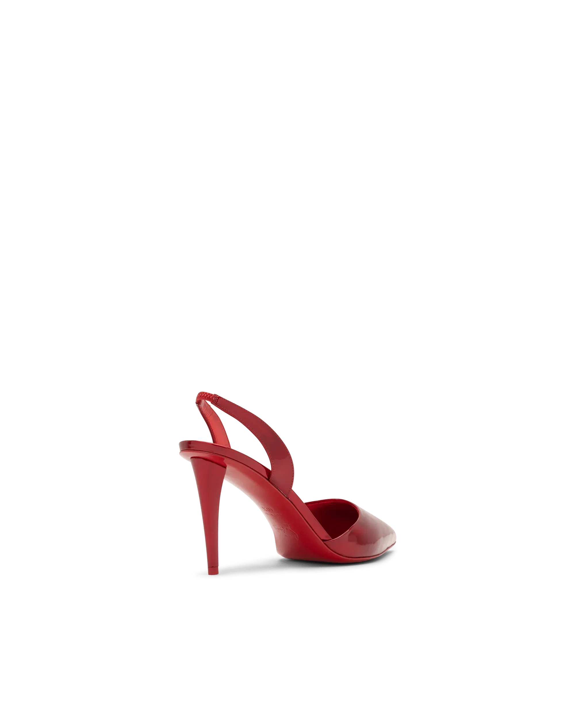 Astrid 85 Patent Leather Slingback Pumps - Women's High Heel Dress Shoes for Wedding, Party & Office Wear | Shiny Pointed Toe Stilettos