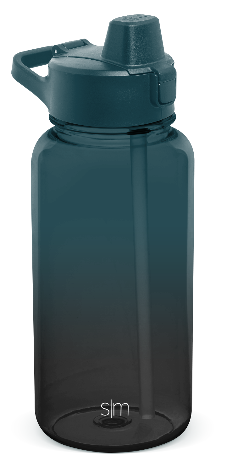 Eco-Friendly Plastic Summit Cup with Simple Flip Silicone Straw Lid - Perfect for Travel, Camping, and Outdoor Activities